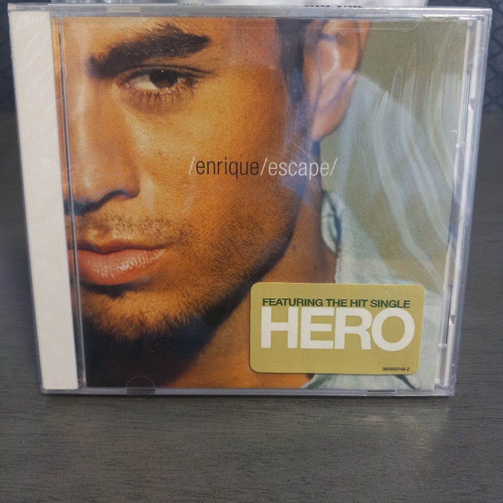 2002 Enrique Iglesias Escape Cd New Factory Sealed